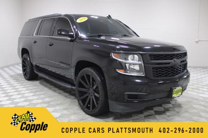 Black 2020 Chevrolet Suburban 1500 LT 4WD SUV / Crossover Four-Wheel Drive 6-Speed Automatic Overdrive