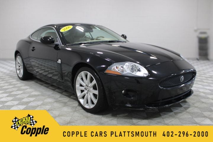 Black (Ebony) 2008 Jaguar XK-Series XK Coupe RWD Coupe Rear-Wheel Drive 6-Speed Automatic Overdrive