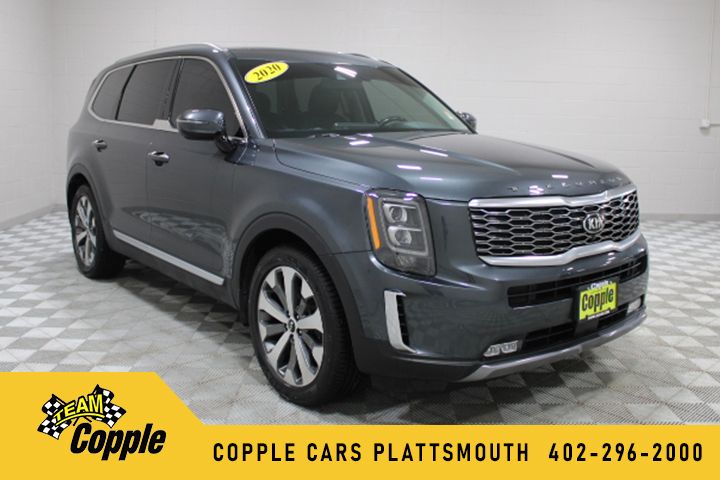 Gravity Gray 2020 Kia Telluride SX AWD SUV / Crossover All-Wheel Drive 8-Speed Automatic