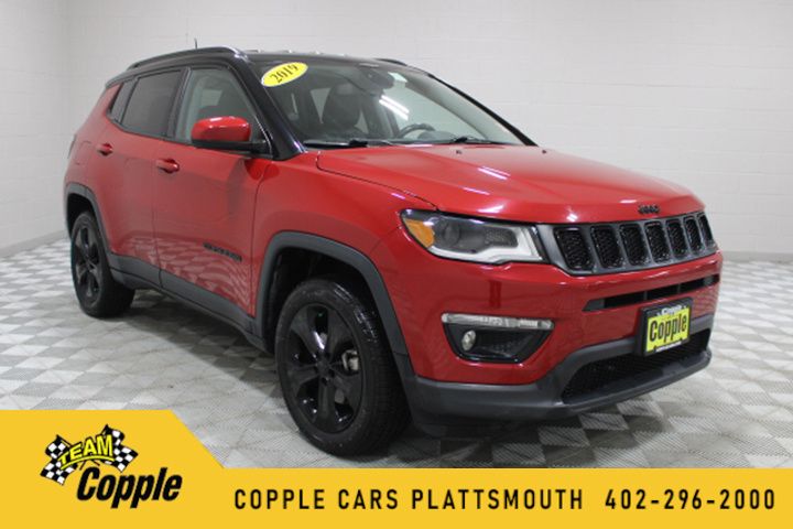 Redline Pearlcoat 2019 Jeep Compass Altitude 4WD SUV / Crossover Four-Wheel Drive 9-Speed Automatic