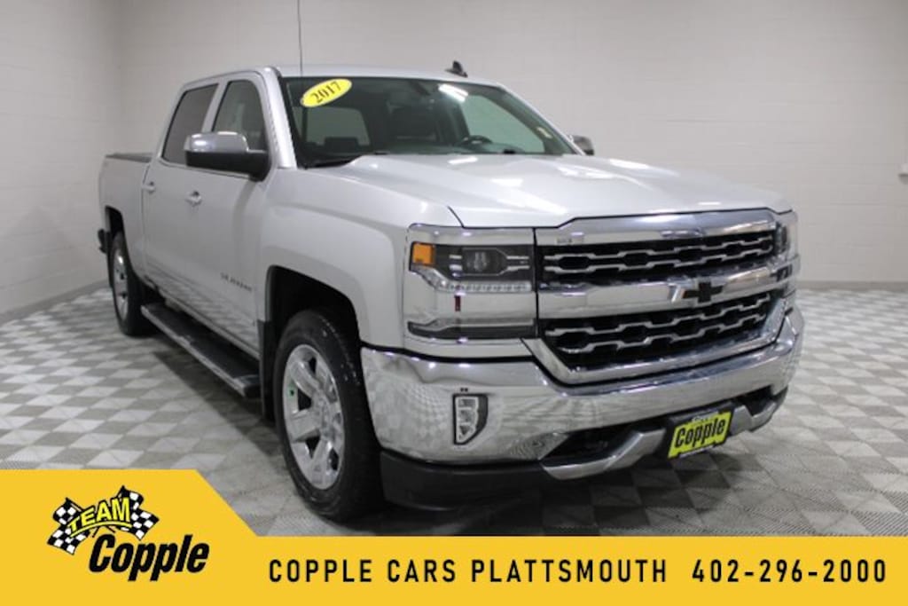 Used 2017 Chevrolet Silverado 1500 LTZ Truck Crew Cab