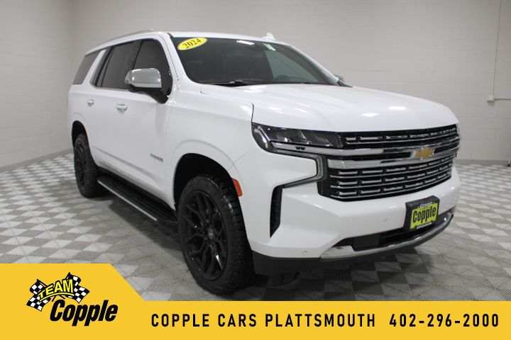 Summit White 2024 Chevrolet Tahoe Premier 4WD SUV / Crossover Four-Wheel Drive