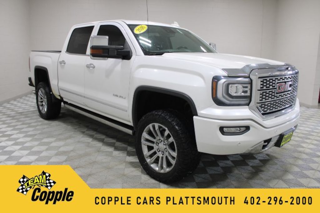 Used 2016 GMC Sierra 1500 Denali Truck Crew Cab