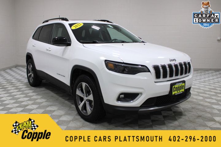 Bright White 2022 Jeep Cherokee Limited 4WD SUV / Crossover Four-Wheel Drive 9-Speed Automatic