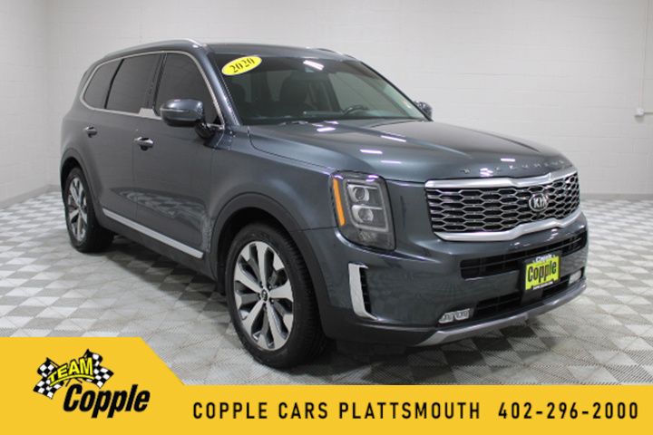 Gravity Gray 2020 Kia Telluride SX AWD SUV / Crossover All-Wheel Drive 8-Speed Automatic