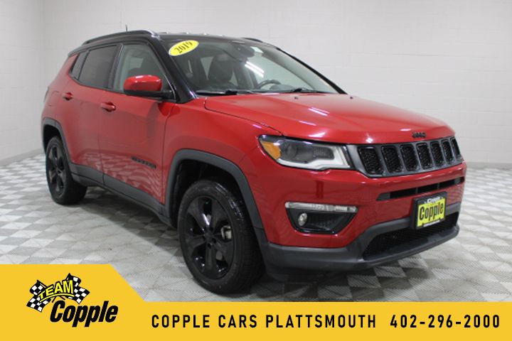 Redline Pearlcoat 2019 Jeep Compass Altitude 4WD SUV / Crossover Four-Wheel Drive 9-Speed Automatic