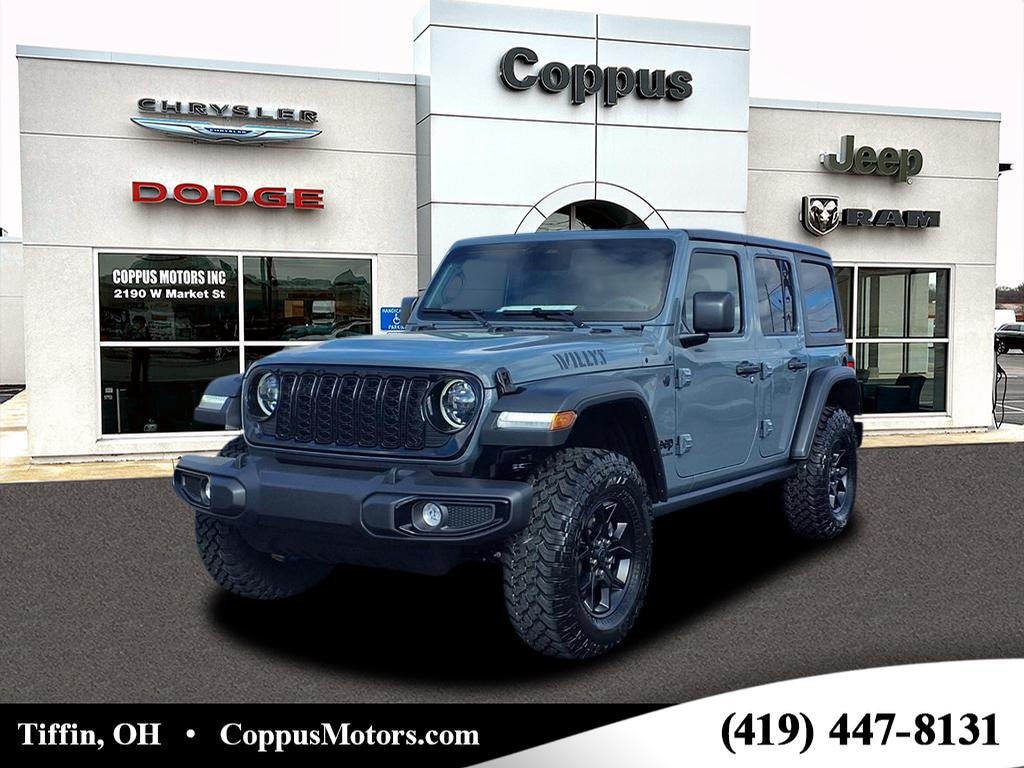 New 2026 Jeep Wrangler Willys Sport Utility