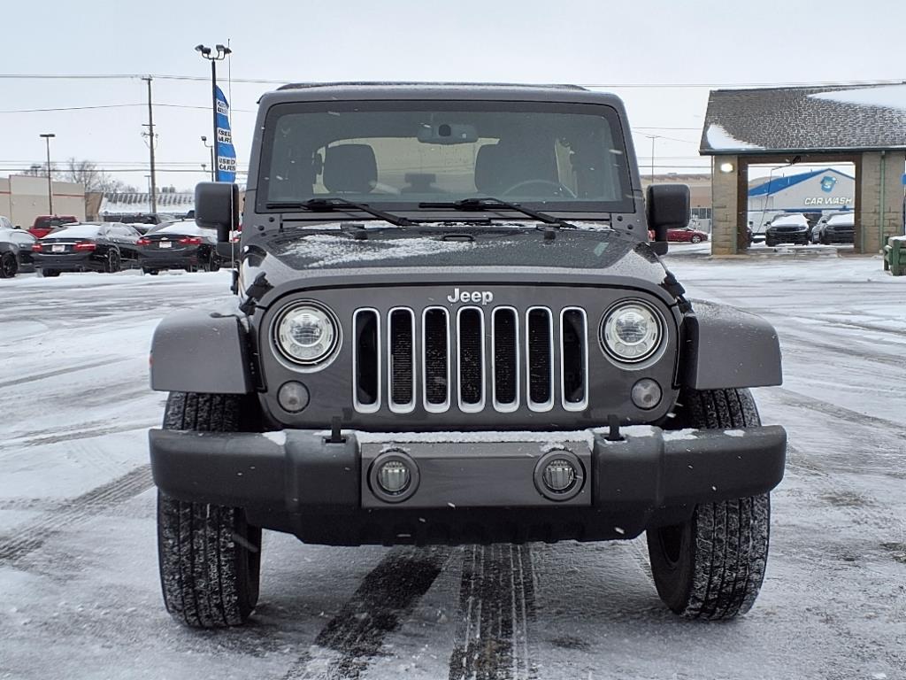 Used 2017 Jeep Wrangler Unlimited Sahara with VIN 1C4BJWEGXHL541291 for sale in Tiffin, OH