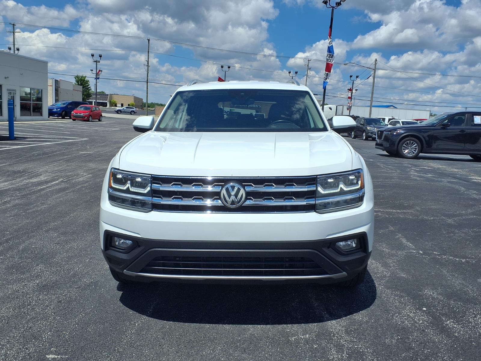 Used 2019 Volkswagen Atlas SE w/Tech with VIN 1V2UR2CA5KC513249 for sale in Tiffin, OH