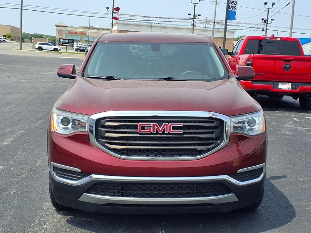 Used 2018 GMC Acadia SLE-1 with VIN 1GKKNRLS9JZ217740 for sale in Tiffin, OH