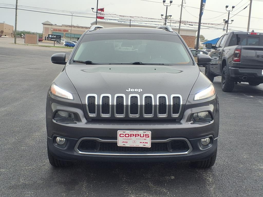 Used 2015 Jeep Cherokee Limited with VIN 1C4PJMDS9FW758634 for sale in Tiffin, OH