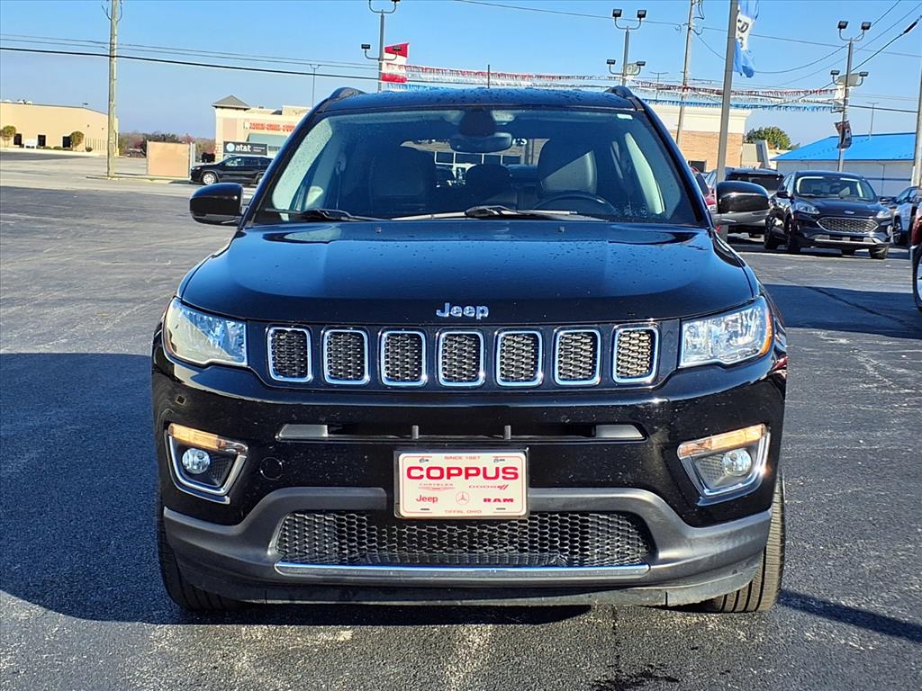 Used 2018 Jeep Compass Limited with VIN 3C4NJDCB5JT299187 for sale in Tiffin, OH