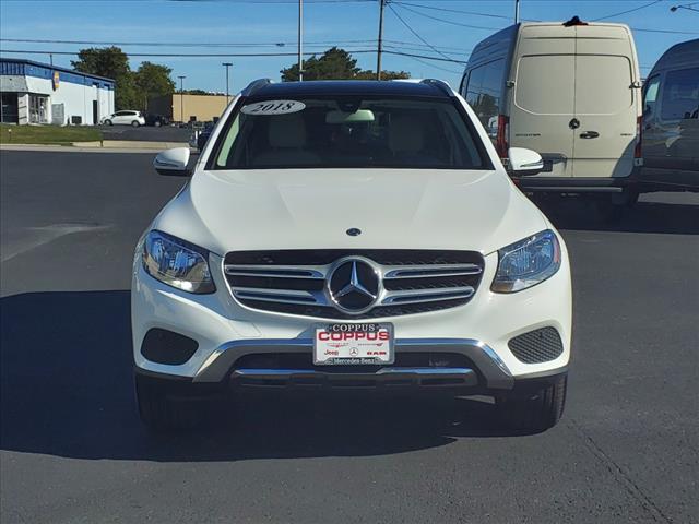 Certified 2018 Mercedes-Benz GLC GLC300 with VIN WDC0G4KB5JV036122 for sale in Tiffin, OH