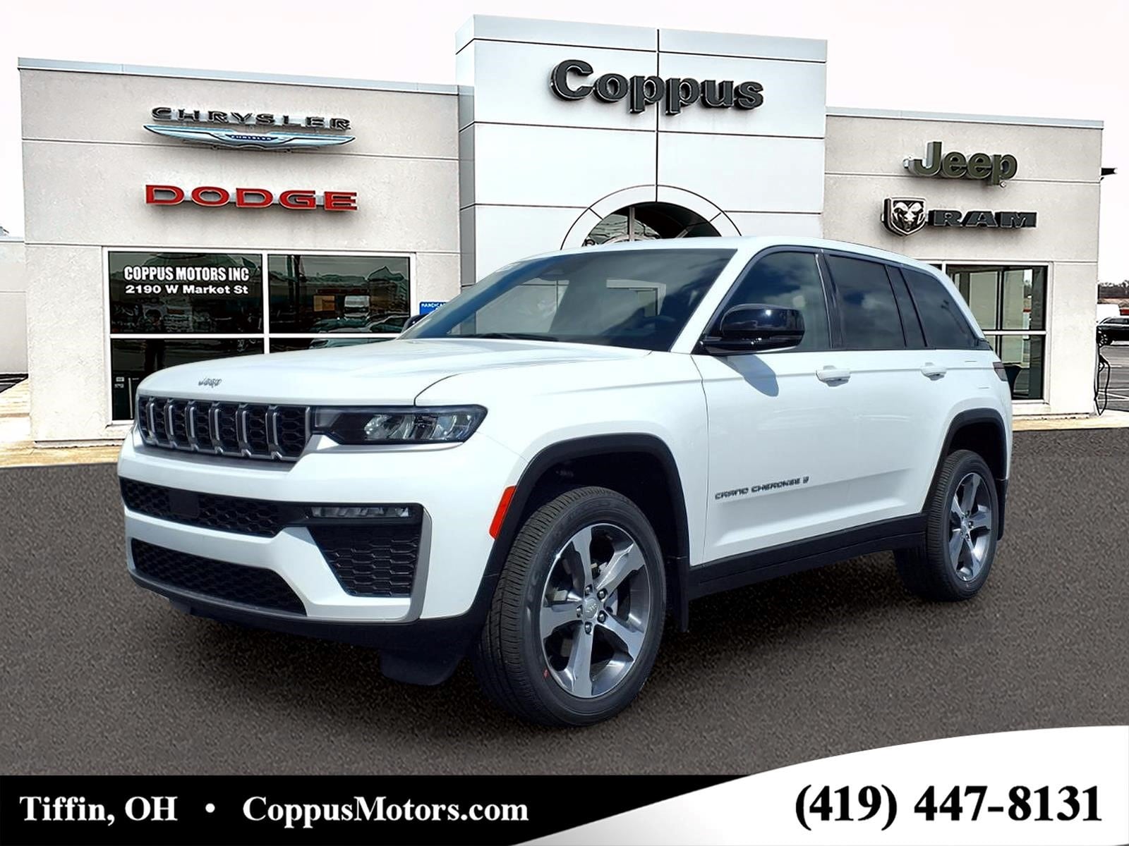 New Jeep Grand Cherokee Inventory & Features in Tiffin | Coppus Motors