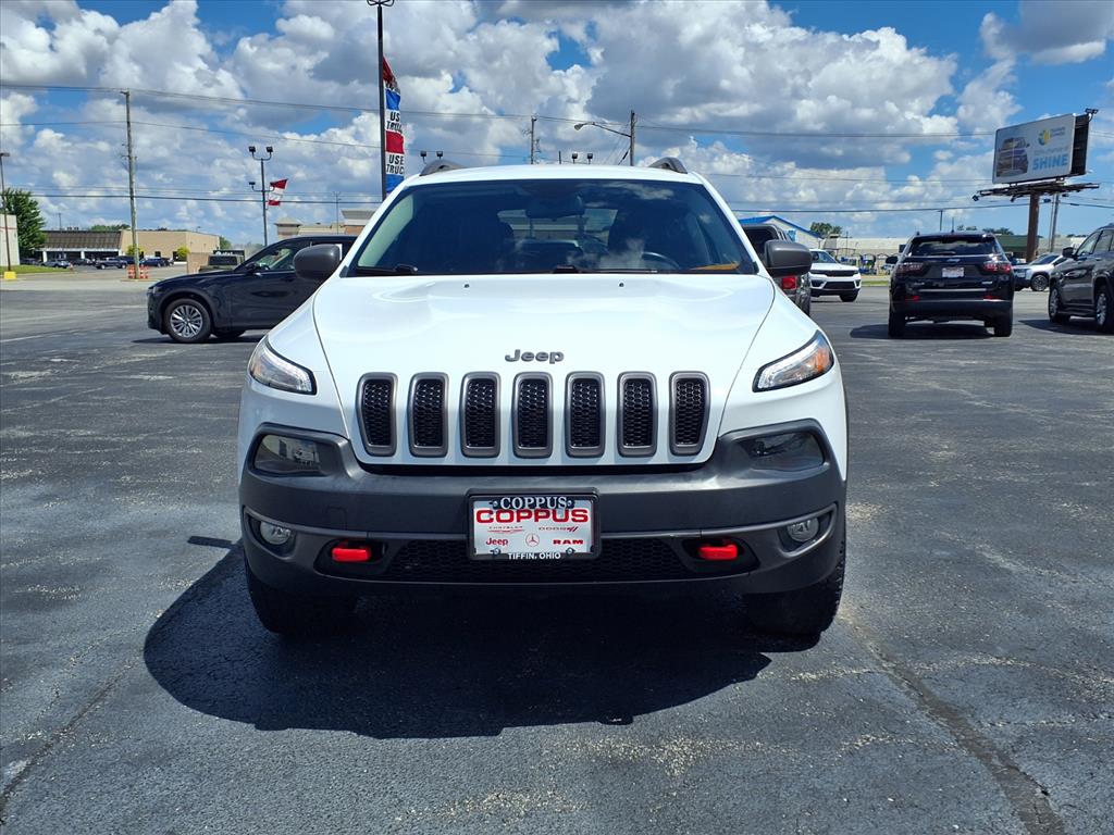 Used 2014 Jeep Cherokee Trailhawk with VIN 1C4PJMBS9EW201546 for sale in Tiffin, OH