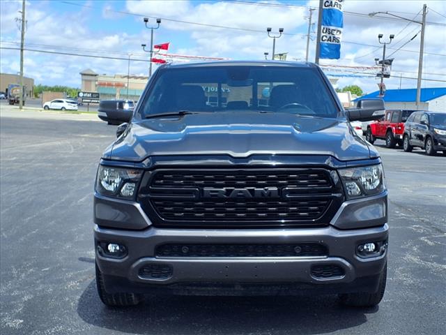 Used 2022 RAM Ram 1500 Pickup Big Horn/Lone Star with VIN 1C6SRFFT1NN324028 for sale in Tiffin, OH