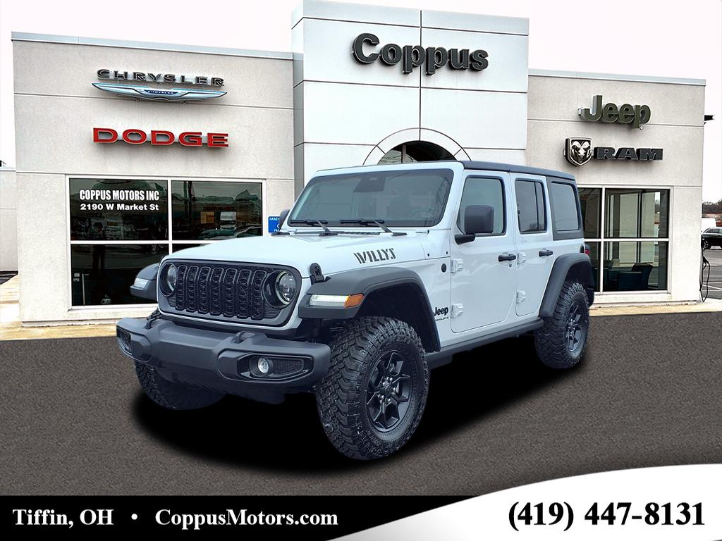 New Jeep Wrangler Inventory & Features in Tiffin | Coppus Motors