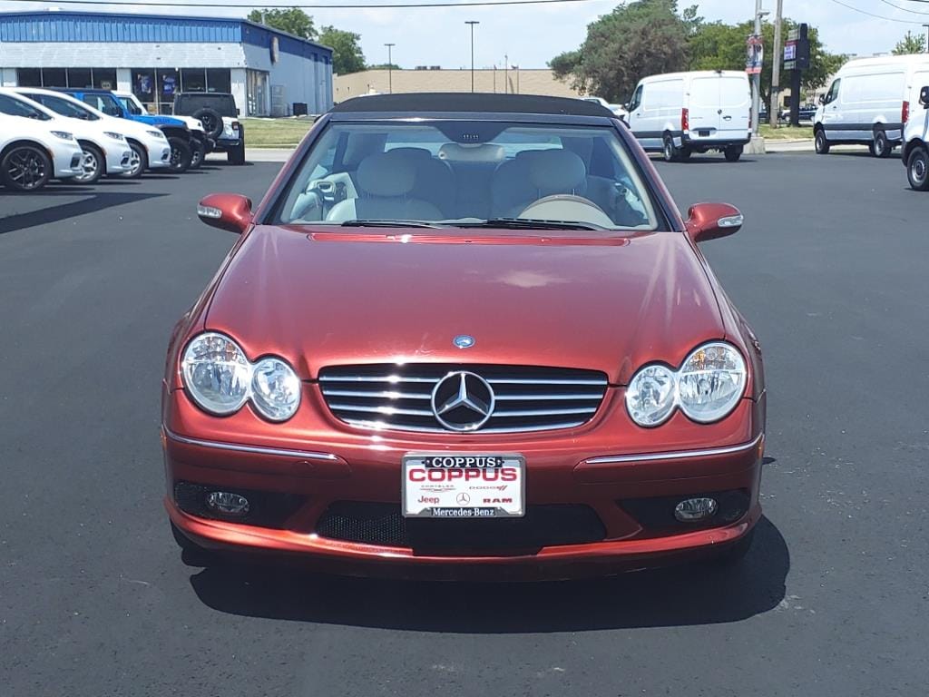 Used 2005 Mercedes-Benz CLK-Class CLK500 with VIN WDBTK75G25T041756 for sale in Tiffin, OH