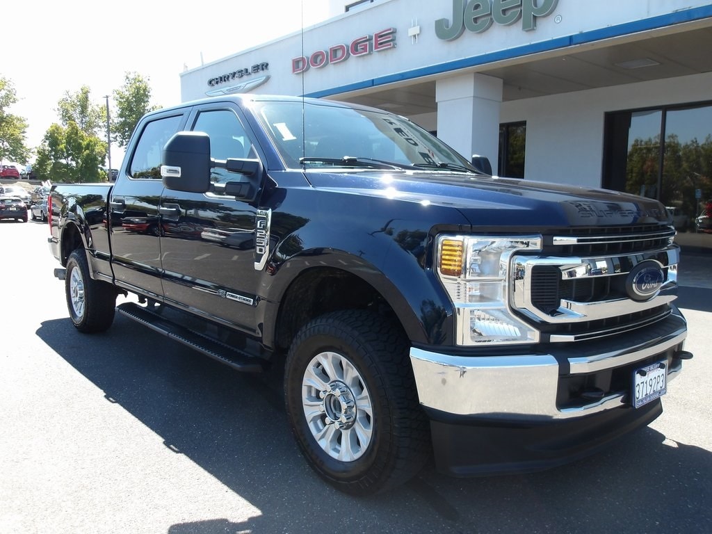 Used 2022 Ford F-250 Super Duty XLT with VIN 1FT7W2BT0NEG35892 for sale in Red Bluff, CA