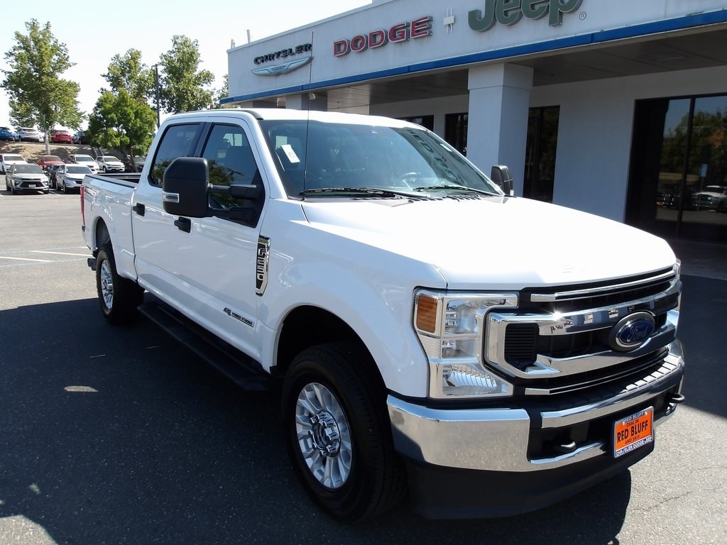 Used 2021 Ford F-250 Super Duty XLT with VIN 1FT7W2BT4MED43712 for sale in Red Bluff, CA