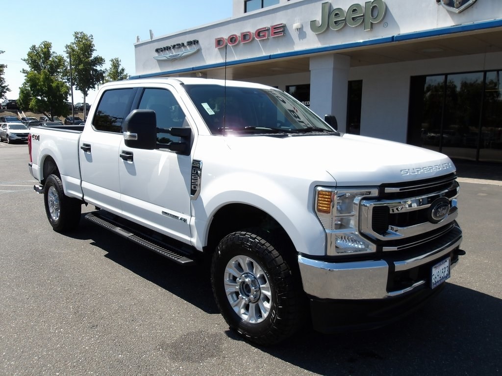 Used 2022 Ford F-250 Super Duty XLT with VIN 1FT7W2BT3NEF30537 for sale in Red Bluff, CA