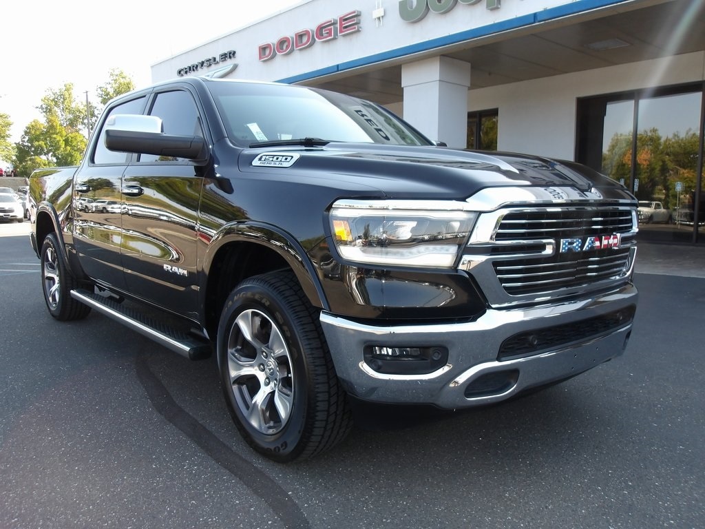 Used 2019 RAM Ram 1500 Pickup Laramie with VIN 1C6SRFJT5KN520329 for sale in Red Bluff, CA