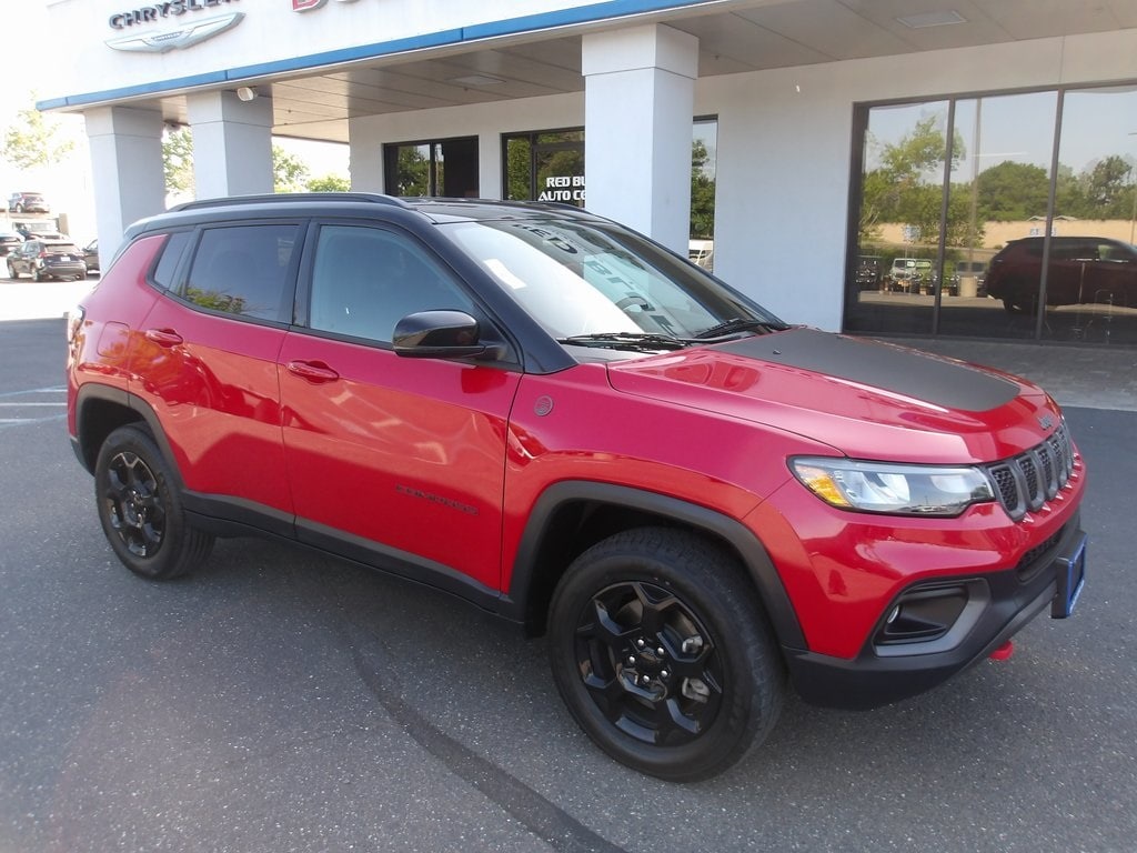 Used 2023 Jeep Compass Trailhawk with VIN 3C4NJDDN1PT568982 for sale in Red Bluff, CA