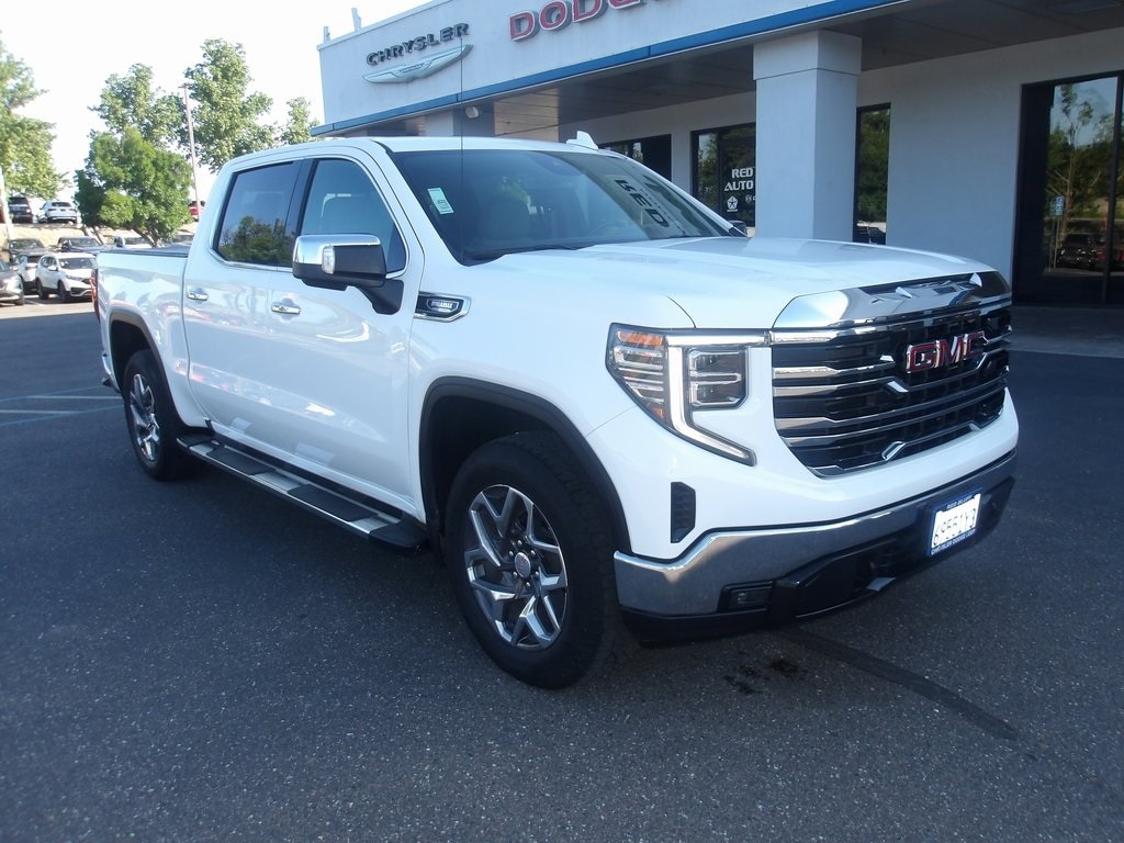 Used 2023 GMC Sierra 1500 SLT with VIN 1GTUUDE82PZ312015 for sale in Red Bluff, CA