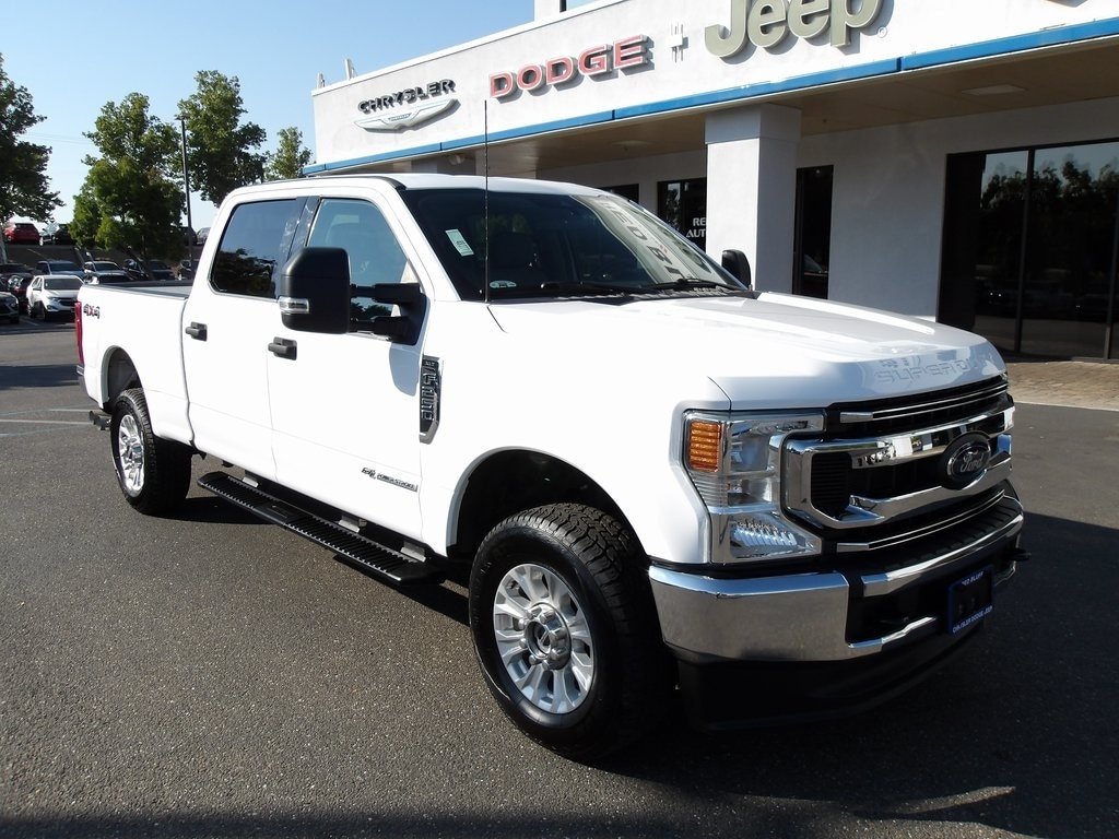 Used 2022 Ford F-250 Super Duty XLT with VIN 1FT7W2BT1NEE21512 for sale in Red Bluff, CA