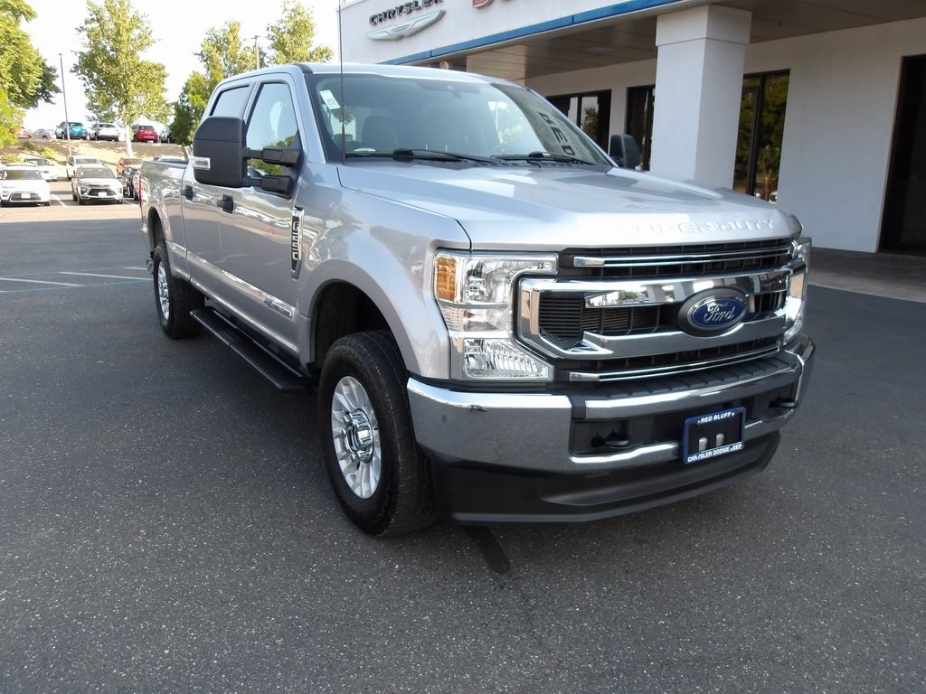 Used 2022 Ford F-250 Super Duty XLT with VIN 1FT7W2BT4NEE58344 for sale in Red Bluff, CA