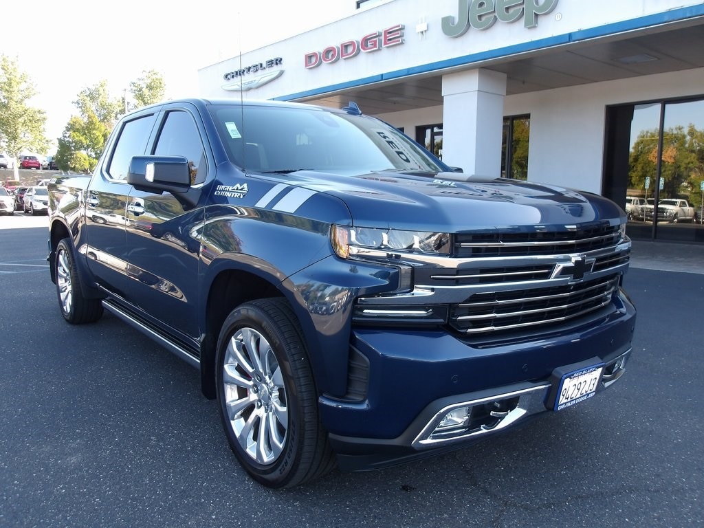 Used 2019 Chevrolet Silverado 1500 High Country with VIN 1GCUYHEL1KZ373705 for sale in Red Bluff, CA