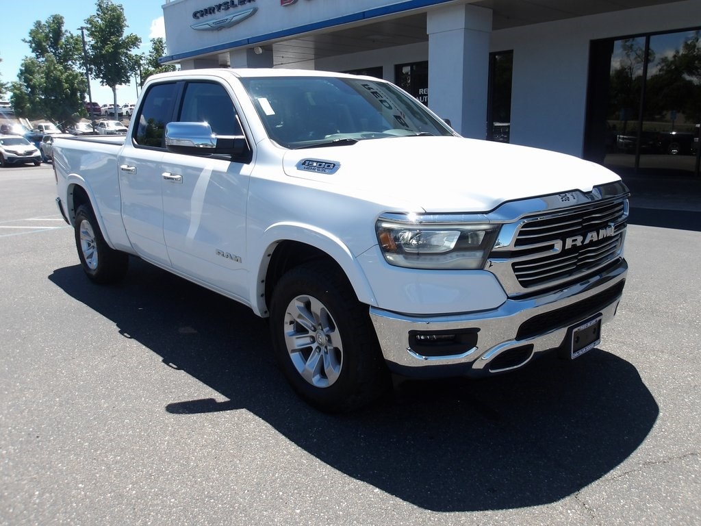 Used 2020 RAM Ram 1500 Pickup Laramie with VIN 1C6SRFDT1LN317032 for sale in Red Bluff, CA