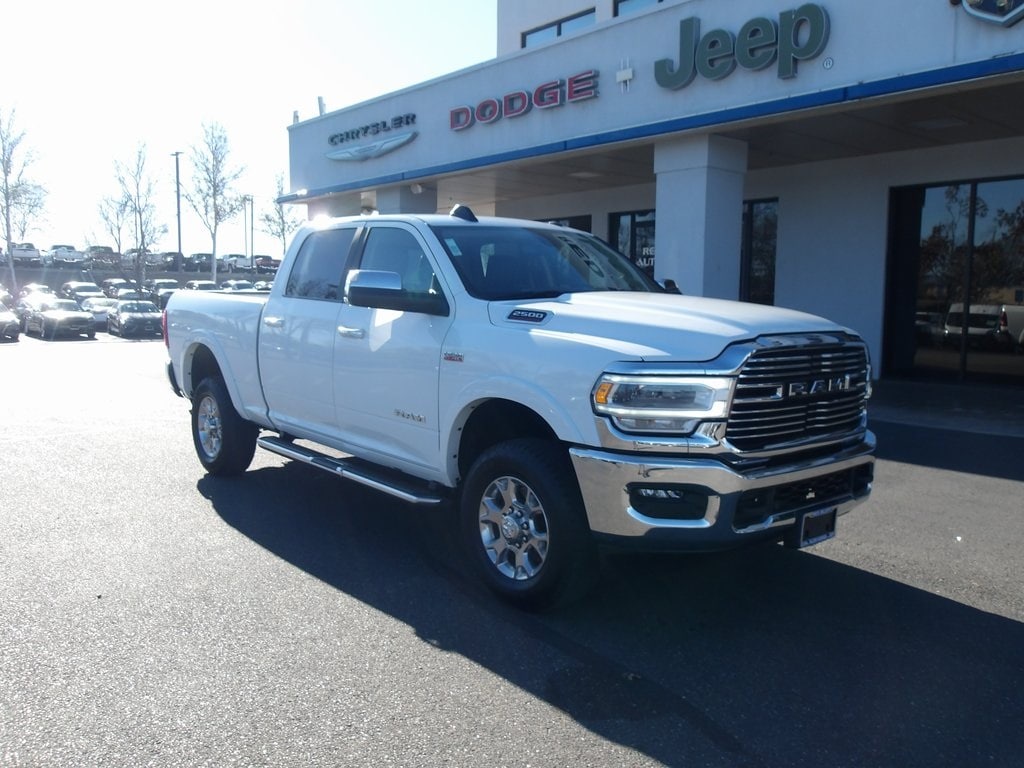 Used 2022 RAM Ram 2500 Pickup Laramie with VIN 3C6UR5FJ3NG386881 for sale in Red Bluff, CA