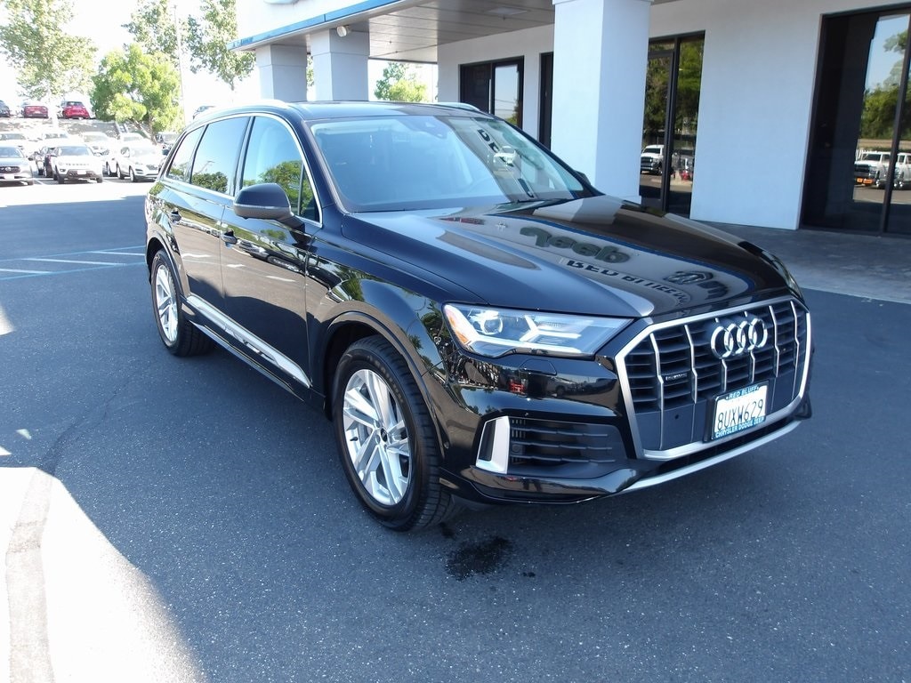 Used 2021 Audi Q7 Premium Plus with VIN WA1LXAF75MD020420 for sale in Red Bluff, CA