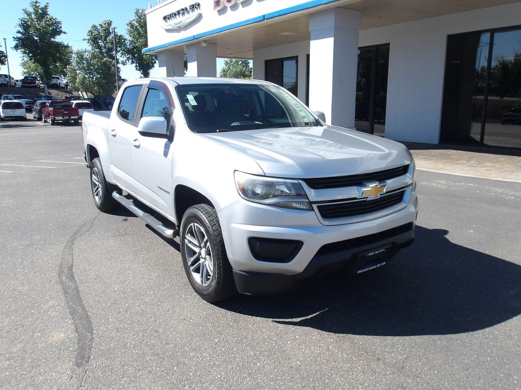 Used 2019 Chevrolet Colorado Work Truck with VIN 1GCGSBEN7K1351588 for sale in Red Bluff, CA