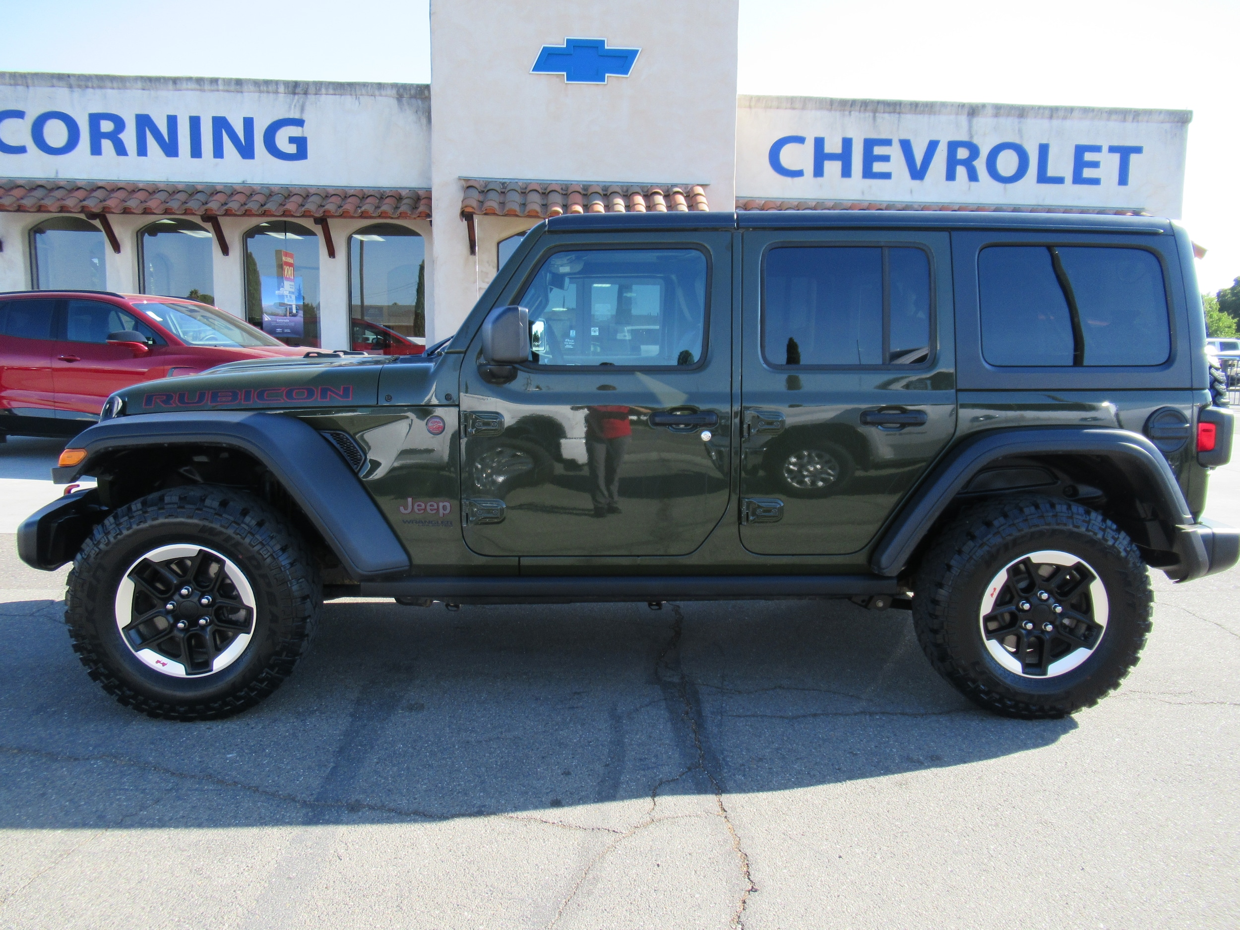 Used 2021 Jeep Wrangler Unlimited Rubicon with VIN 1C4HJXFN8MW612669 for sale in Corning, CA