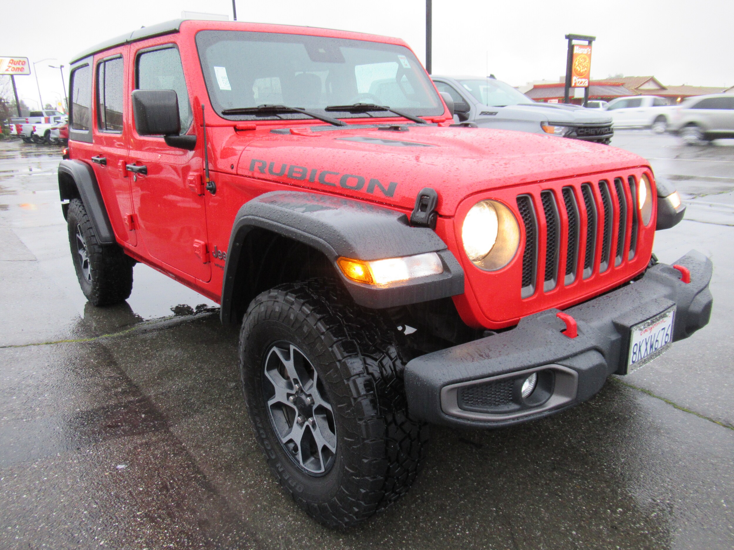 Used 2019 Jeep Wrangler Unlimited Rubicon with VIN 1C4HJXFG7KW580974 for sale in Corning, CA