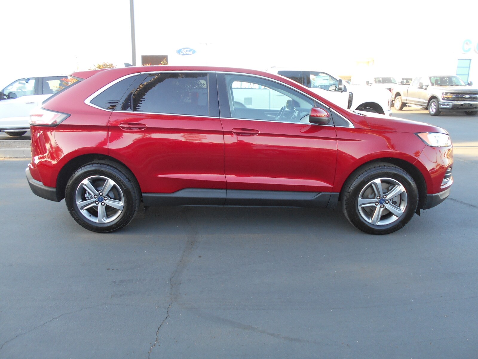 Used 2021 Ford Edge SEL with VIN 2FMPK3J95MBA65871 for sale in Corning, CA