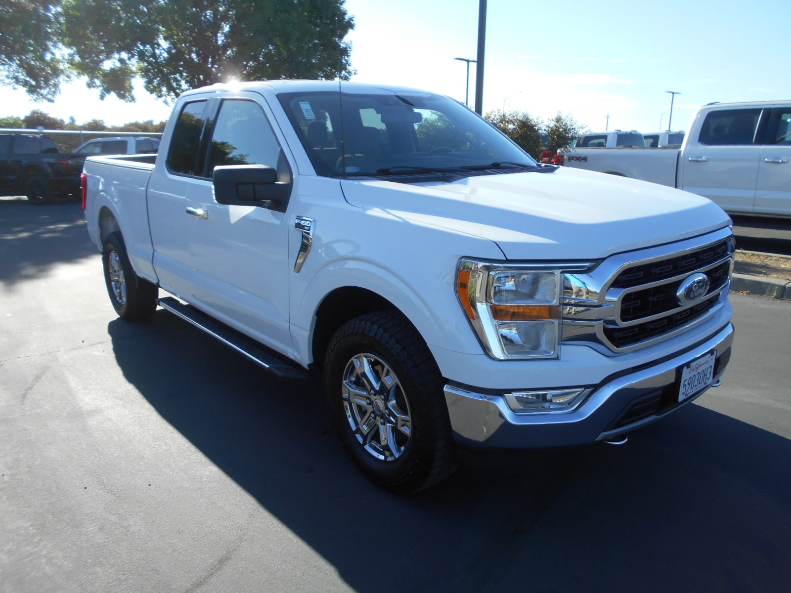 Used 2021 Ford F-150 XLT with VIN 1FTFX1E89MKE24457 for sale in Corning, CA