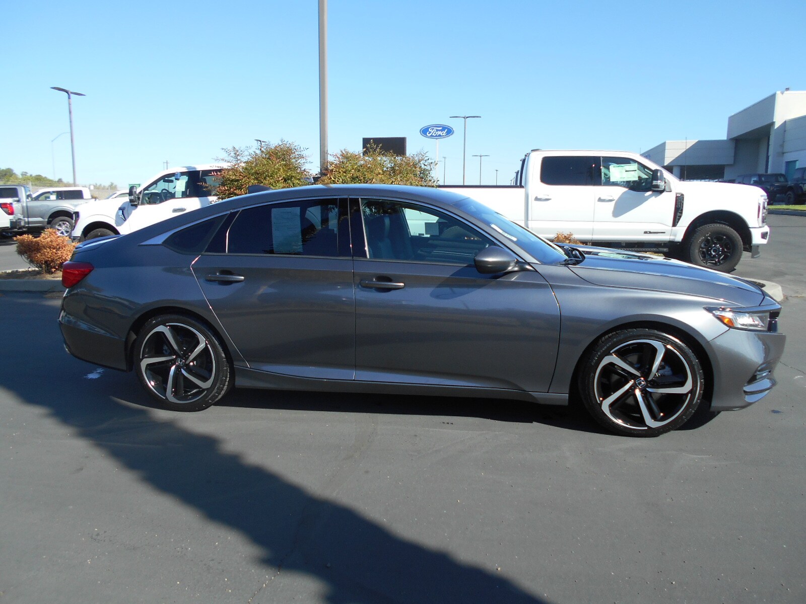 Used 2019 Honda Accord Sport with VIN 1HGCV1F3XKA048755 for sale in Corning, CA