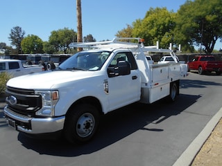New Ford Superduty trucks 2021 Ford F-350 Chassis Vinyl Truck Regular Cab for sale near you in Corning, CA