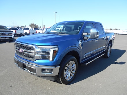 Featured new Ford cars, trucks, and SUVs 2025 Ford F-150 Lariat Crew Cab for sale near you in Corning, CA