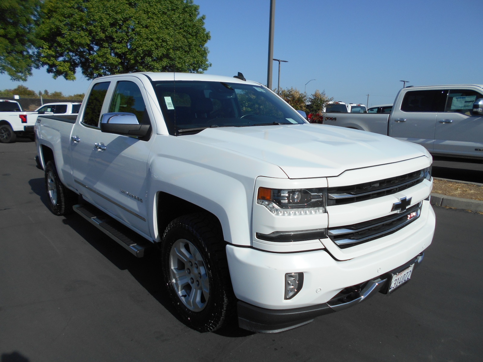 Used 2018 Chevrolet Silverado 1500 LTZ Z71 with VIN 1GCVKSEC3JZ200365 for sale in Corning, CA