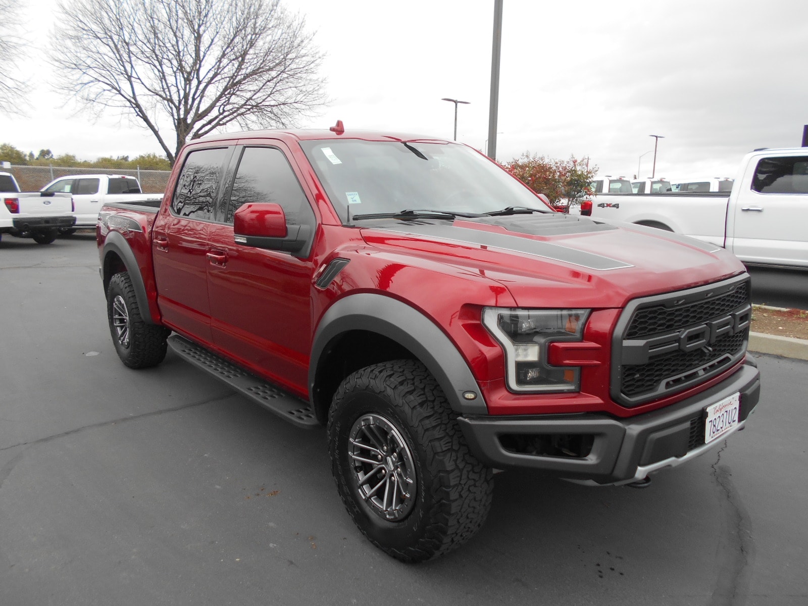 Used 2019 Ford F-150 Raptor with VIN 1FTFW1RG7KFB68068 for sale in Corning, CA