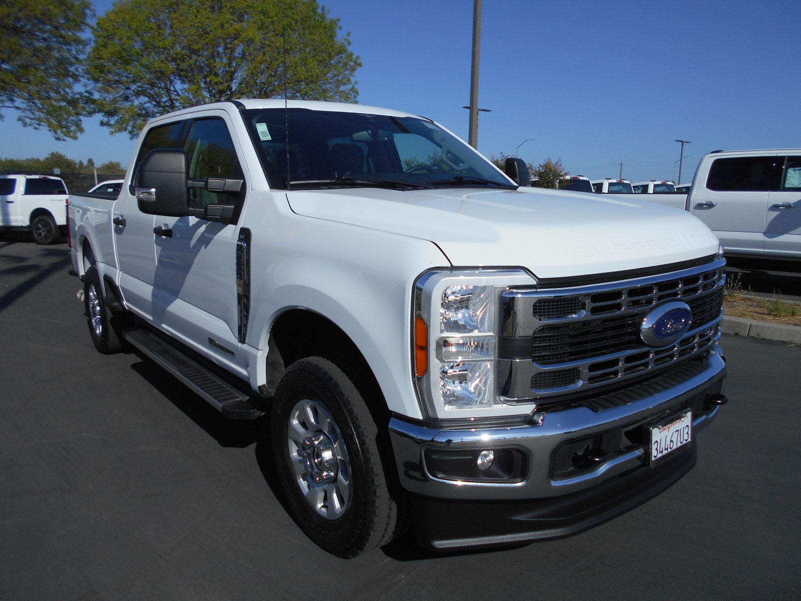 Used 2023 Ford F-250 Super Duty XLT with VIN 1FT7W2BT1PEC70271 for sale in Corning, CA