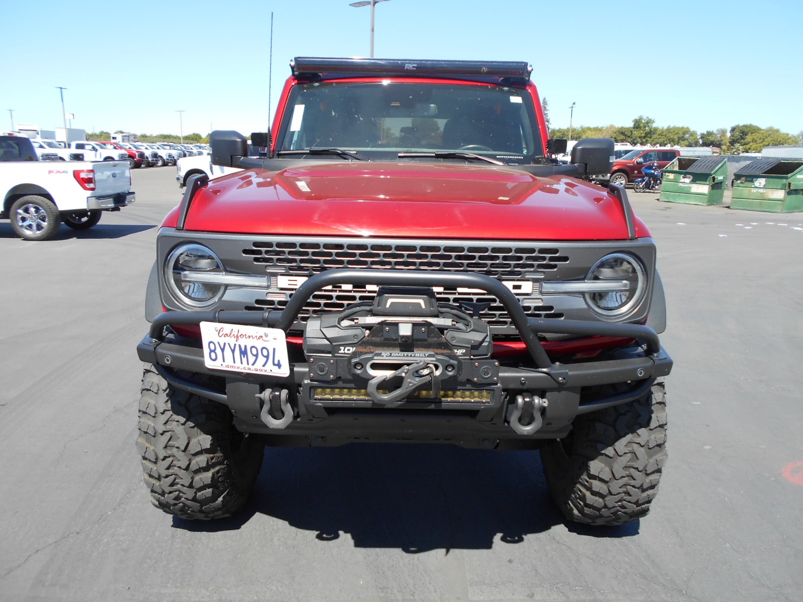 Used 2021 Ford Bronco 4-Door Badlands with VIN 1FMEE5DP5MLA91942 for sale in Corning, CA