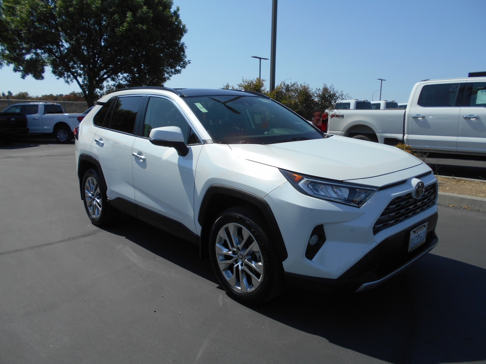 Used 2021 Toyota RAV4 Limited with VIN JTMN1RFV3MD073713 for sale in Corning, CA