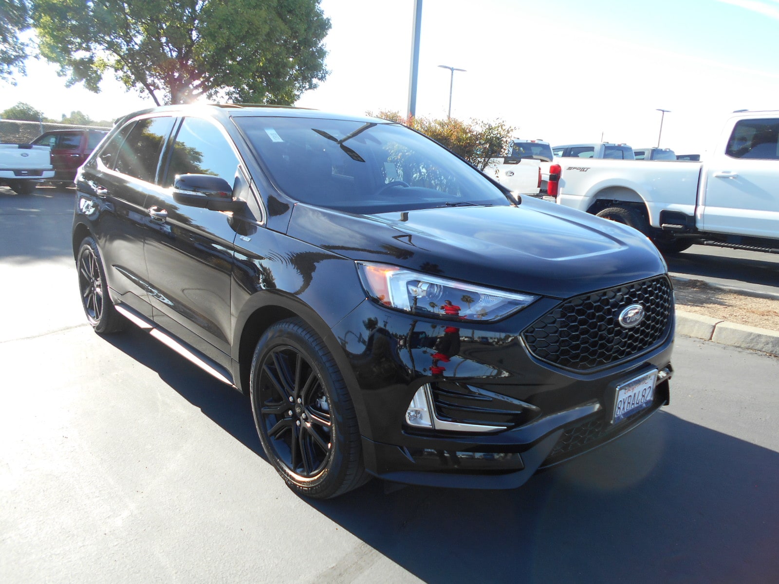 Used 2020 Ford Edge ST Line with VIN 2FMPK3J99LBB59492 for sale in Corning, CA