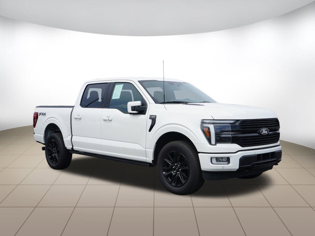 Used 2024 Ford F-150 4X4 Platinum Super Crew Short Bed Truck SuperCrew Cab