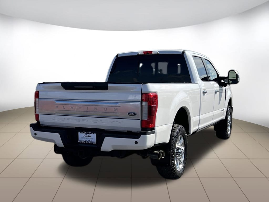 Used 2019 Ford F-350 4X4 Platinum SuperCrew Standard Bed Truck Crew Cab